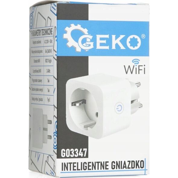 Geko Inteligentne gniazdko WiFi 16A (100)