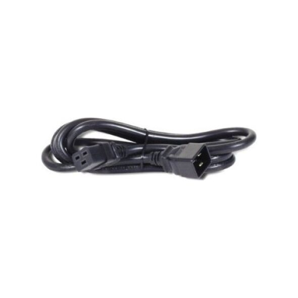 Kabel zasilający Bachmann BACHMANN przewód zasilający IEC320/C19-C20 16A/250V złącze IEC, czarny, 2 m