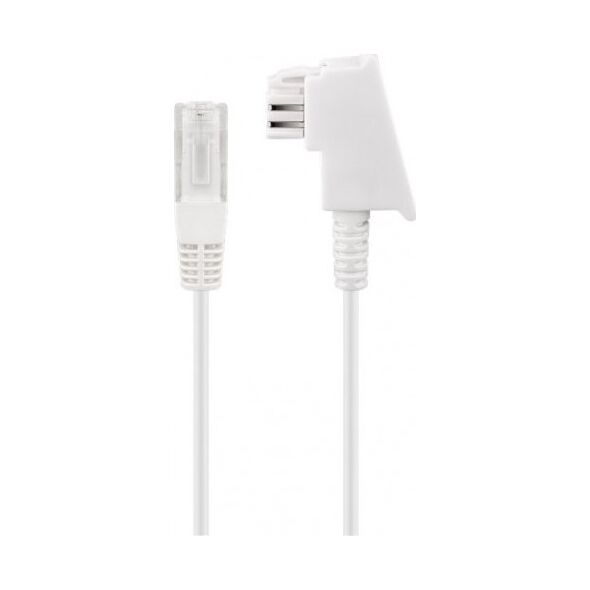 Goobay TAE-F Kabel do DSL/VDSL - Długość kabla 0.5 m