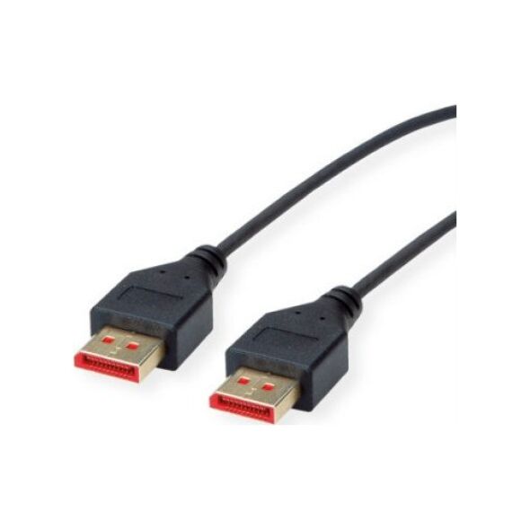 Kabel Roline ROLINE Kabel DisplayPort, DP v1.4, M/M, DUN, czarny, 1 m