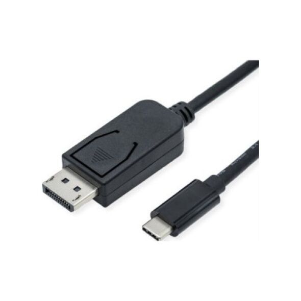 Adapter AV Roline Adapter ROLINE USB typu C - DisplayPort, v1.4, M/M, 3 m