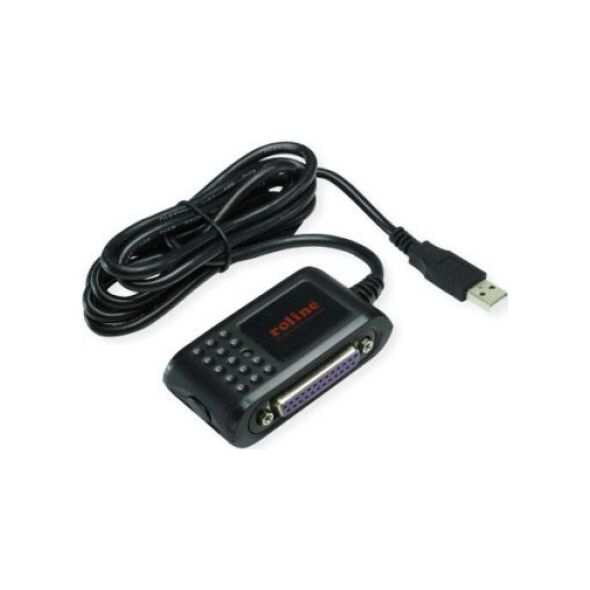 Adapter AV Roline Konwerter ROLINE USB / równoległy + szeregowy
