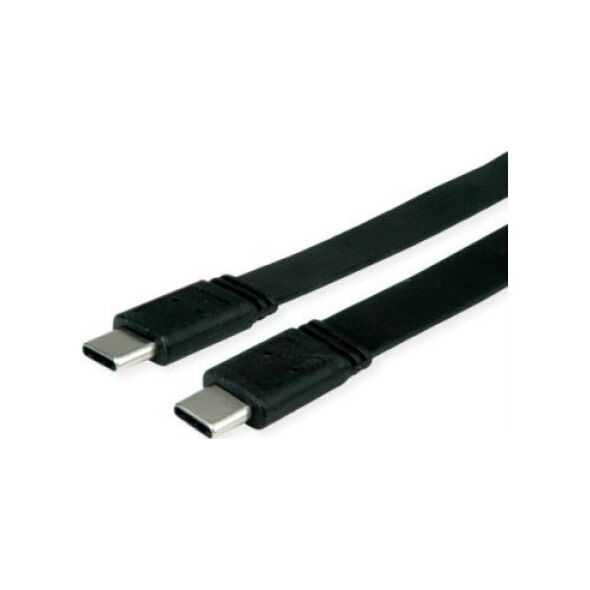 Kabel USB Value USB-C - USB-C 0.5 m Czarny