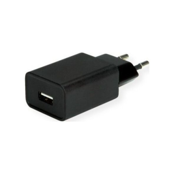 Kabel zasilający Value Ładowarka VALUE USB QC3.0 z wtyczką Euro, 1 port (typ A QC), 18W