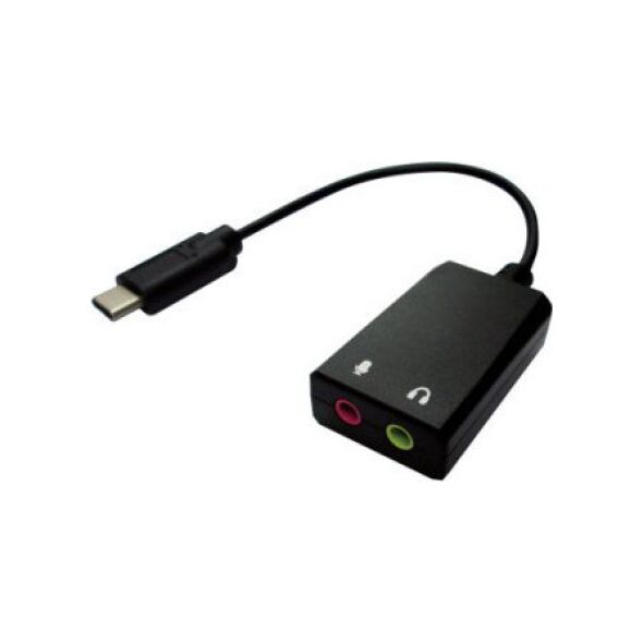 Adapter AV Value VALUE Adapter USB typu C - 2x 3,5 mm audio, męski/żeński, 0,13 m