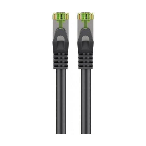 Goobay Kabel krosowy CAT 8.1, S/FTP (PiMF), czarny - Długość kabla 5 m
