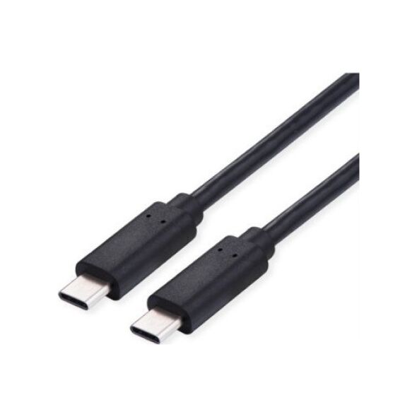 Kabel USB Value USB-C - USB-C 2 m Czarny