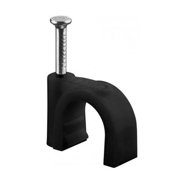 Organizer Goobay Obejma kablowa TechdatGeneralDiameterMET] mm, czarny - średnica 10 mm