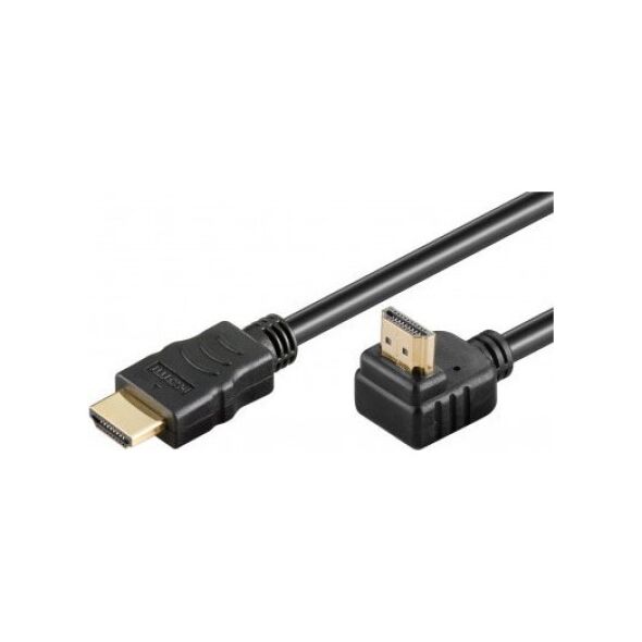Kabel Goobay Kabel HDMI 90 o dużej szybkości z Ethernetem - Długość kabla 1.5 m