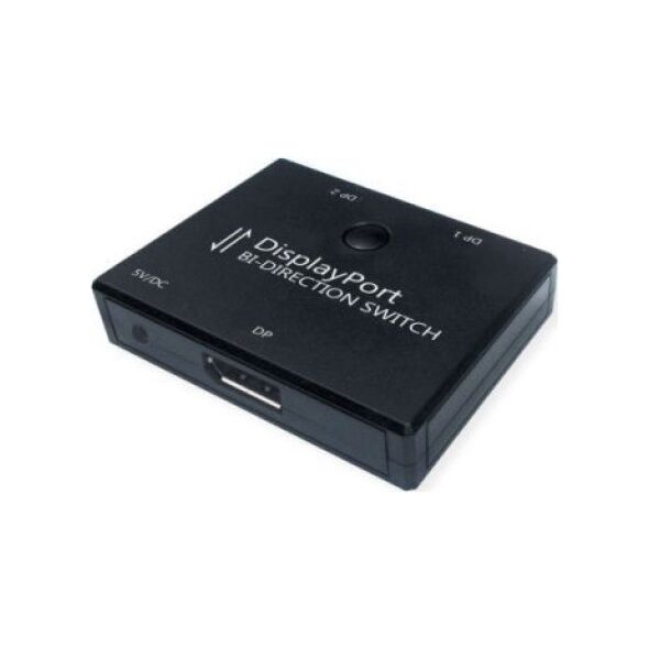 Value Przełącznik VALUE 4K DisplayPort, 2-żyłowy, dwukierunkowy