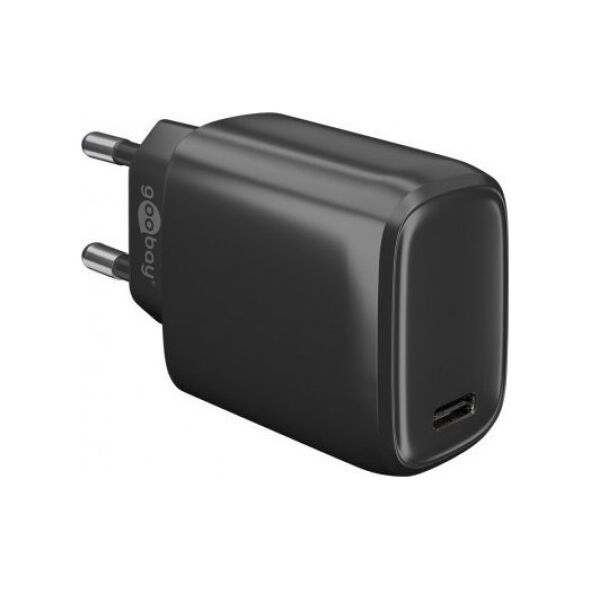 Ładowarka Goobay USB-C PD (Power Delivery) szybka ładowarka (25 W), czarny