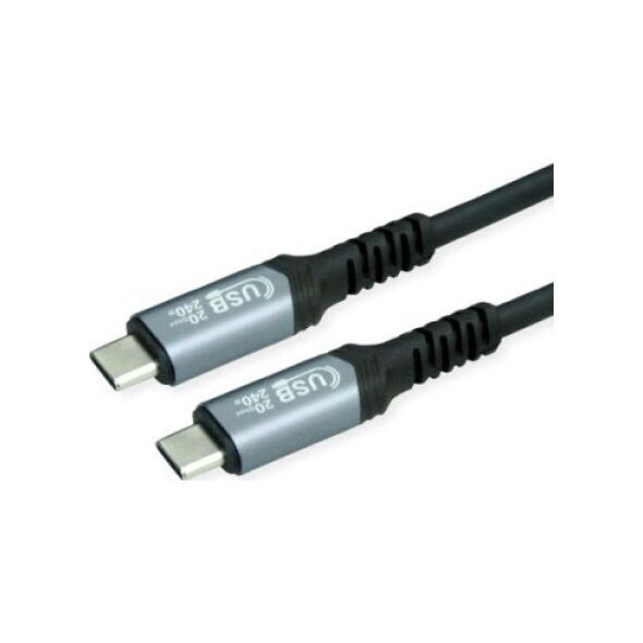 Kabel USB Value USB-C - USB-C 2 m Czarny (11.99.9087)