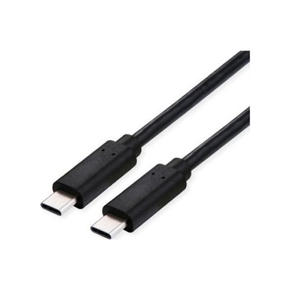 Kabel USB Value USB-C - USB-C 0.5 m Czarny