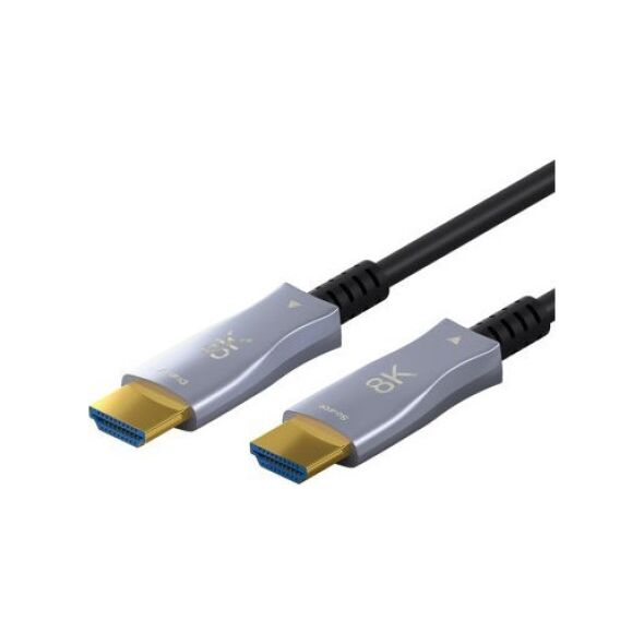 Kabel Goobay Optyczny hybrydowy kabel HDMI o bardzo dużej szybkości z Ethernetem (AOC) - Długość kabla 40 m