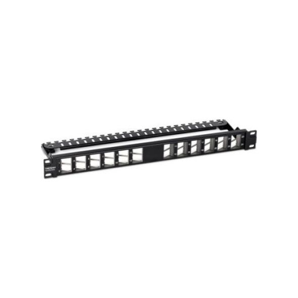 Triton TRENDnet TC-KP24SA 24-portowy panel krosowy, do keystonów, kątowy 1HE