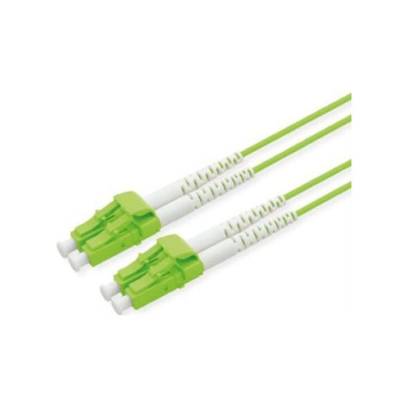 Roline Kabel światłowodowy ROLINE 50/125m OM5, LC/LC, LSOH, złącze niskostratne, zielony, 5 m