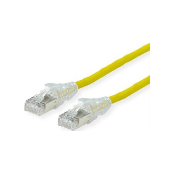DTWYLER Kabel krosowy DTWYLER kat. 6A (klasa EA) S/FTP, CU 7702 flex LSOH, AMP v2, żółty, 20 m