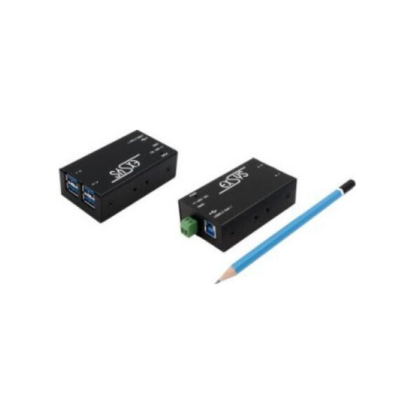 Exsys EXSYS EX-1181HMS 4 portowy HUB USB 3.2 Gen1 z ochroną przeciwprzepięciową 15KV ESD