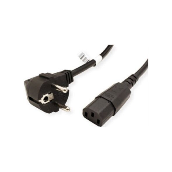 Kabel zasilający Bachmann Kabel zasilający BACHMANN, prosty IEC-żeński, czarny, 0,75 m