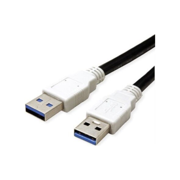 Kabel USB Bachmann USB-A - USB-A 2 m Czarny