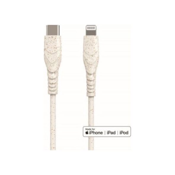 Kabel USB Triton USB-C - Lightning 1.5 m Biały
