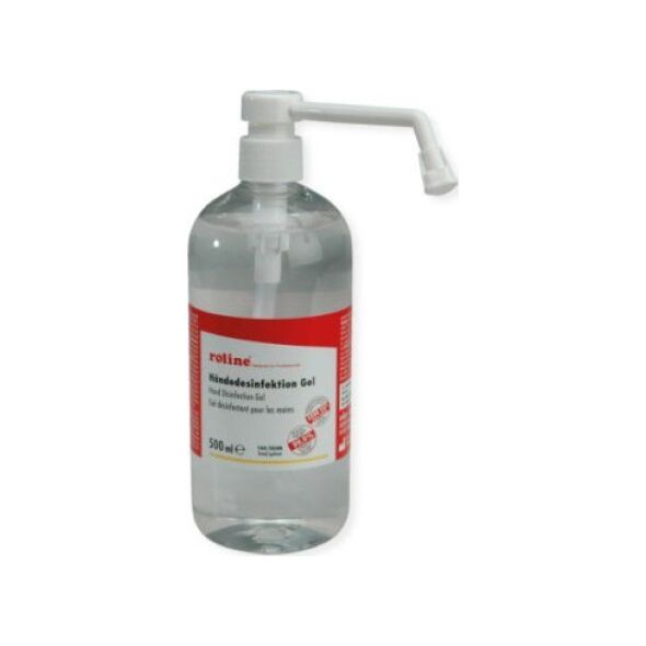 Roline Płyn do dezynfekcji rąk ROLINE, 500 ml z rozpylaczem