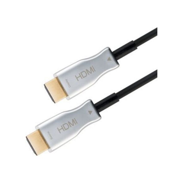 Kabel Goobay Optyczny hybrydowy przewód HDMI o dużej szybkości z Ethernetem (AOC) - Długość kabla 50 m