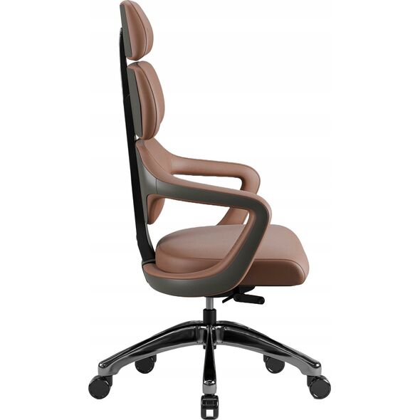 Krzesło biurowe Diablo Fotel do gabinetu Diablo V-Modular, Sugar Brown