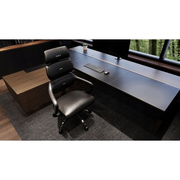 Krzesło biurowe Diablo Fotel gabinetowy Diablo V-Modular, Carbon Black