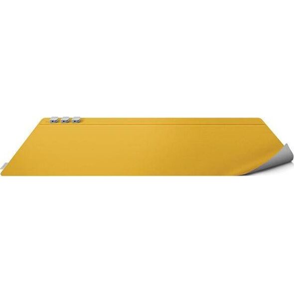 Uniq UNIQ Hagen dwustronna magnetyczna podkładka na biurko żółto-szary/canary yellow-chalk grey