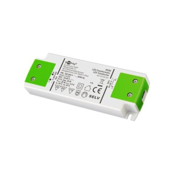 Goobay Transformator prądu stałego do LED 40 V (DC)/20 W