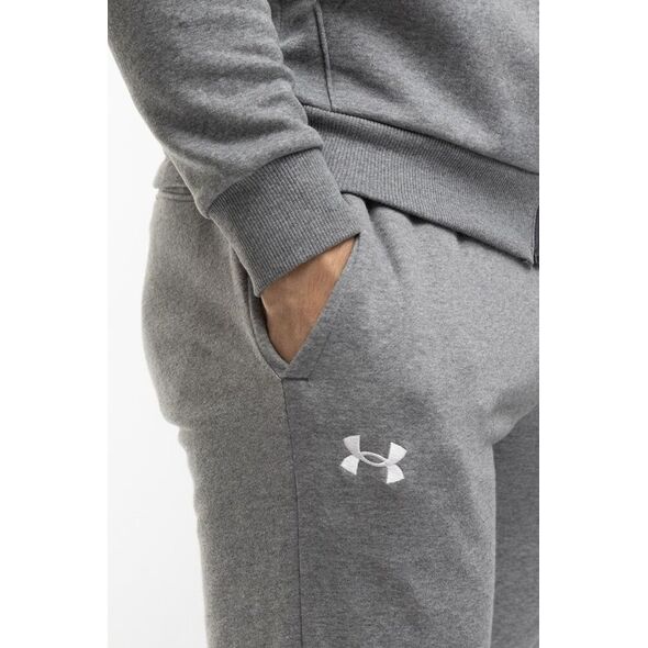 Under Armour Spodnie męskie Under Armour Rival Fleece Joggers szare 1379774 025 S