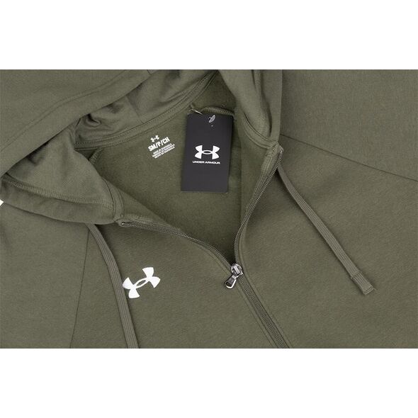 Under Armour Bluza męska Under Armour Rival Fleece FZ Hoodie khaki 1379767 390 M