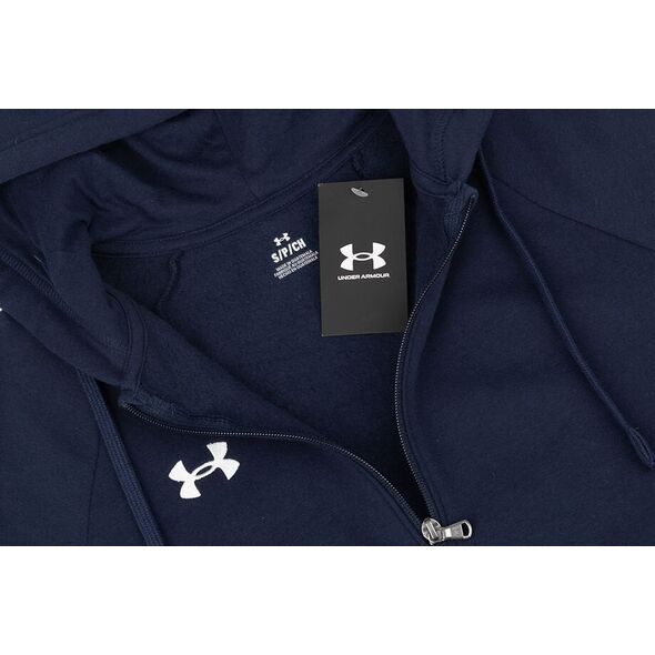 Under Armour Bluza męska Under Armour Rival Fleece FZ Hoodie granatowa 1379767 410 XL