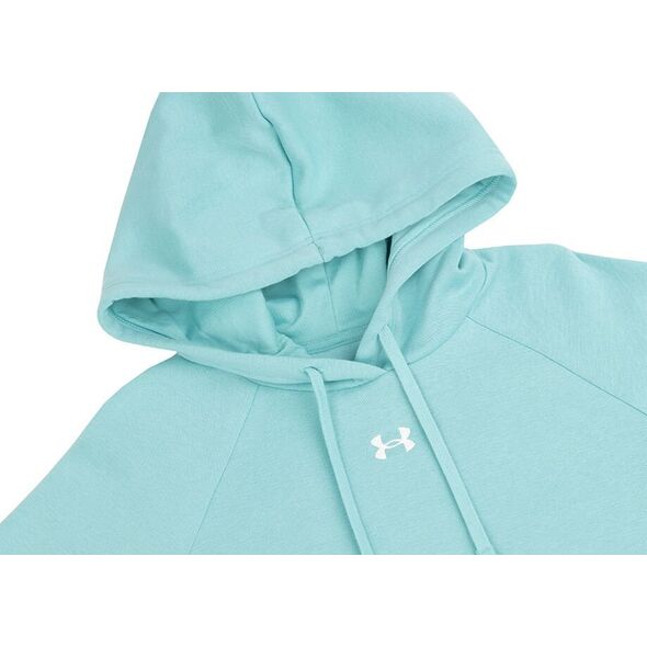 Under Armour Bluza damska Under Armour Rival Flecce Hoodie miętowa 1379500 482 L