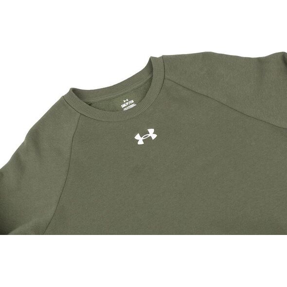 Under Armour Bluza męska Under Armour Rival Fleece Crew khaki 1379755 390 XL