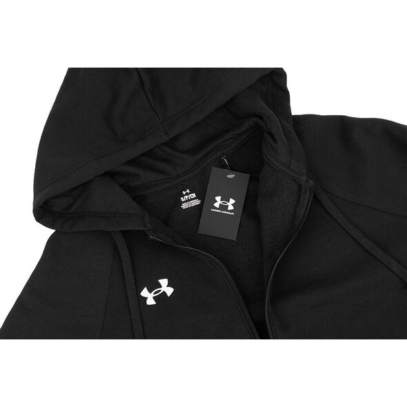 Under Armour Bluza męska Under Armour Rival Fleece FZ Hoodie czarna 1379767 001 M