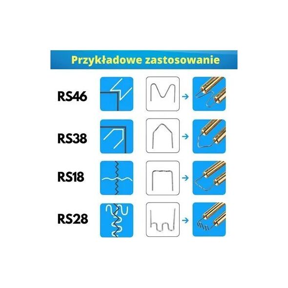 Dedra Zgrzewarka do plastiku 4V, 550 st.C-zestaw, bezprze. USB