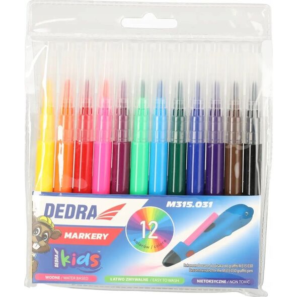 Dedra Wymienne markery zestaw 12szt, do M315.030