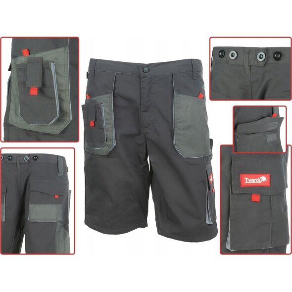 Tvardy Spodnie robocze krótkie TVARDY rozmiar XL (10)