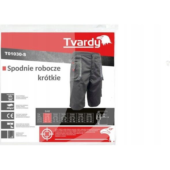 Tvardy Spodnie robocze krótkie TVARDY rozmiar XL (10)