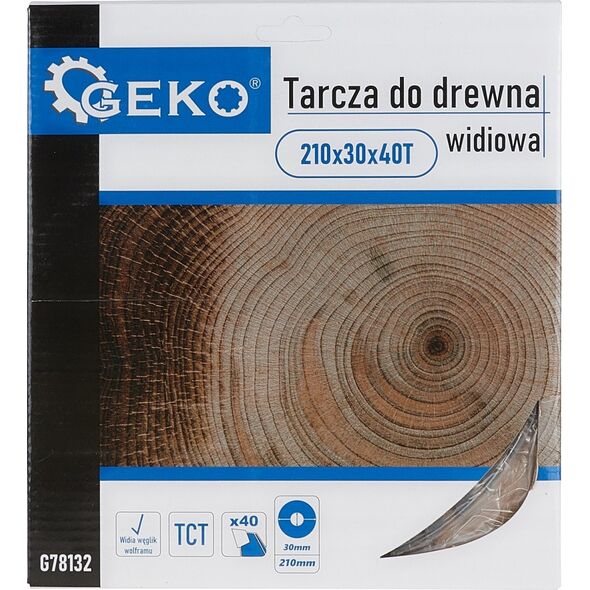 Geko Tarcza do drewna 210x30x40T (50)