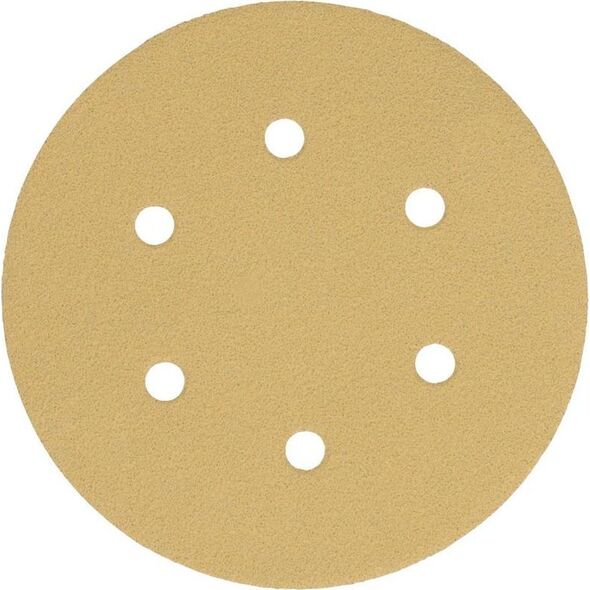 Milwaukee MILWAUKEE PREMIUM ABRASIVE DISC HP 150mm 6 HOLES P60 /10 pcs.