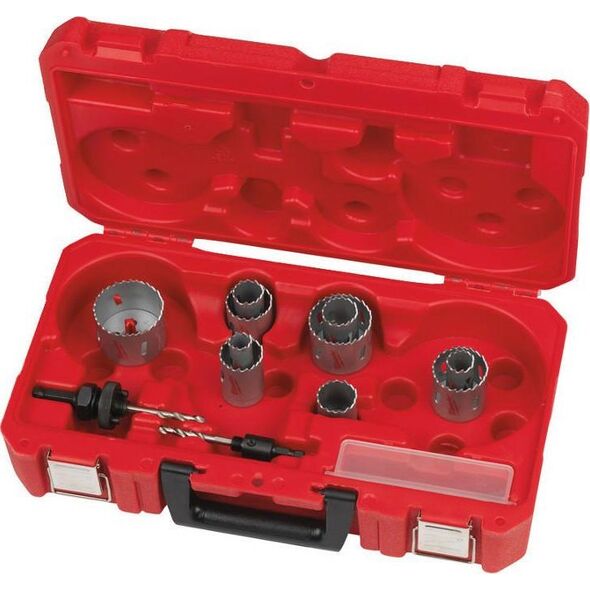 Milwaukee MILWAUKEE BIM HOLE SAW SET.14 pcs. CONTRACTOR