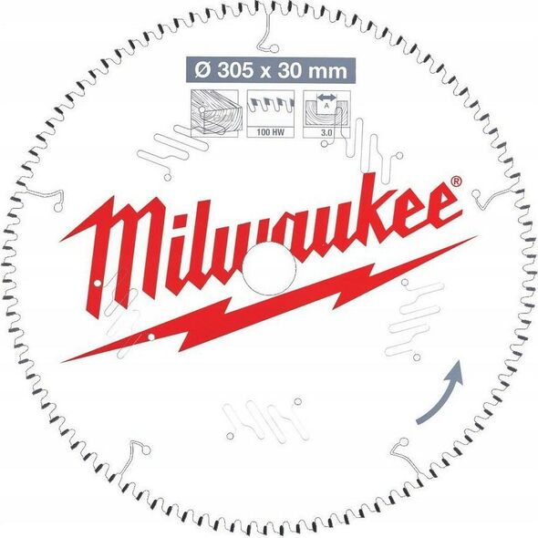 Milwaukee MILWAUKEE CIRCULAR SAW 235x30x2.4x36z ALUMINUM