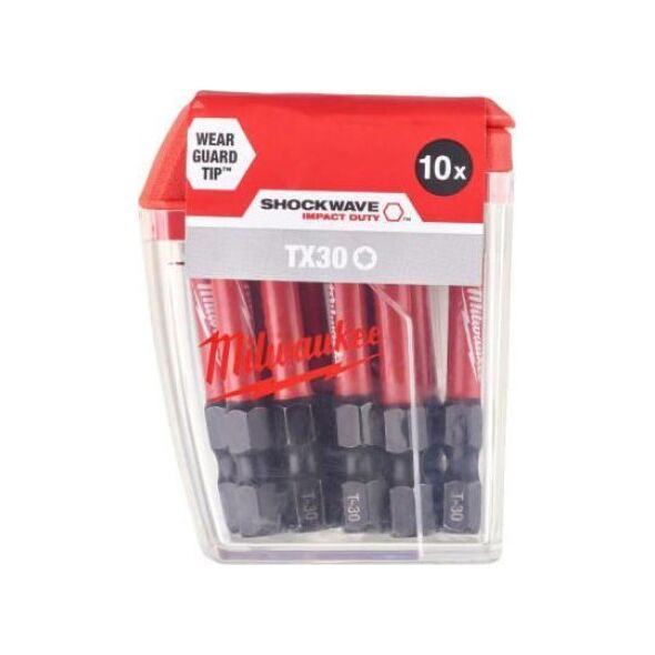 Milwaukee MILWAUKEE TIP T30 x 50mm ShW /10pcs.