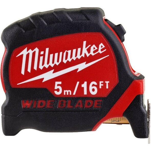 Milwaukee MILWAUKEE PREMIUM WIDE ROLLING MEASURE 8 m /16 ft
