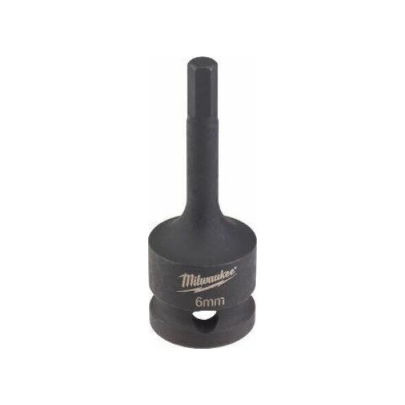 Milwaukee MILWAUKEE IMPACT SOCKET 1/2" HEX 6 SHANK