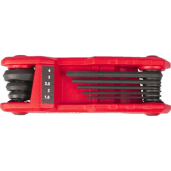 Milwaukee MILWAUKEE ALLEN WRENCH FOLDABLE SET 8 pcs.