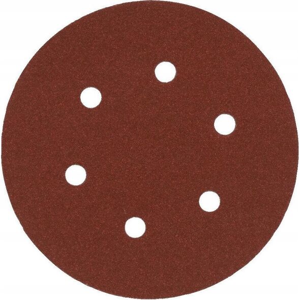 Milwaukee MILWAUKEE ABRASIVE DISC 150mm 6 HOLES P80 /50 pcs.